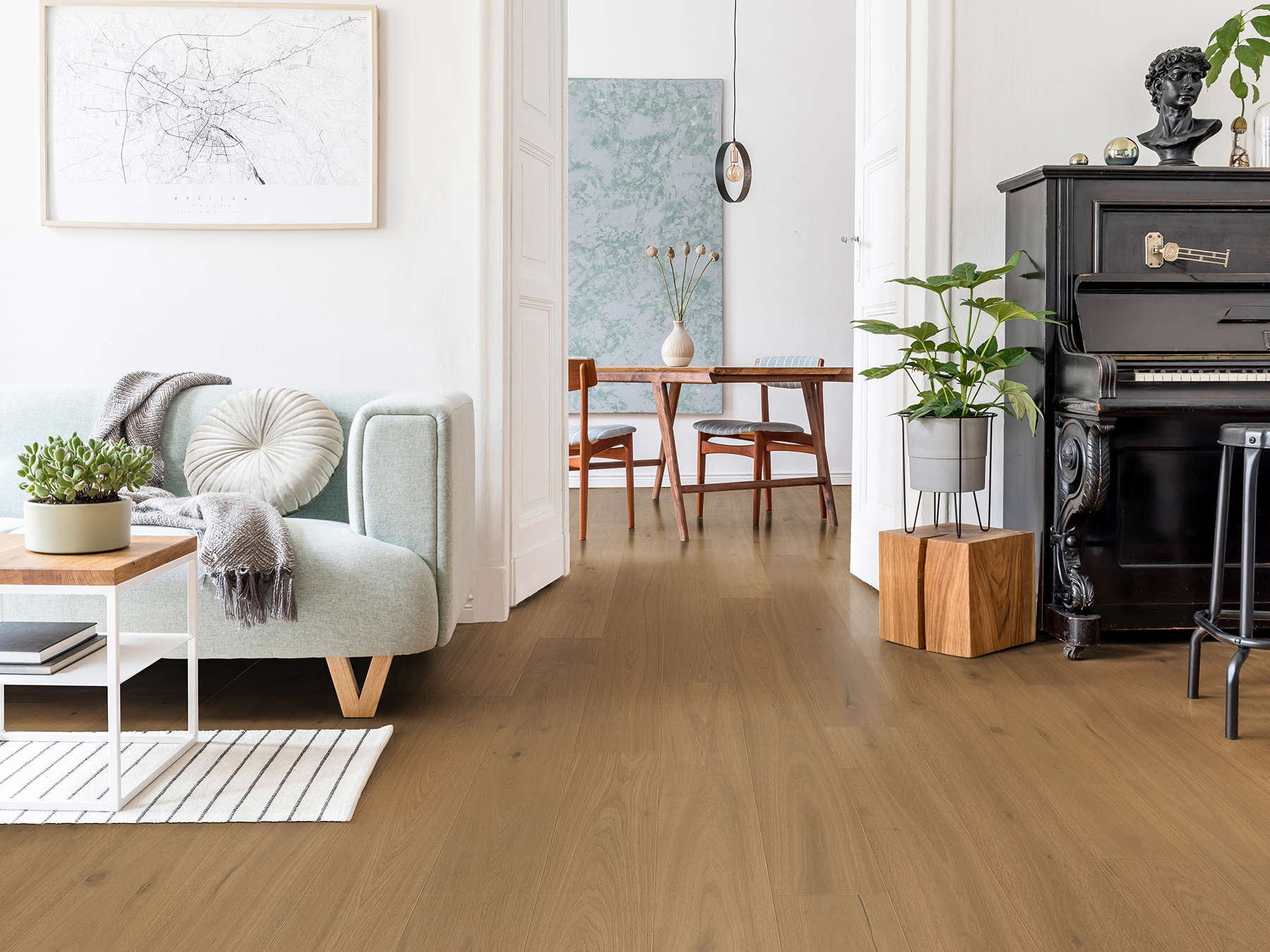 Wide Plank Engineered Flooring